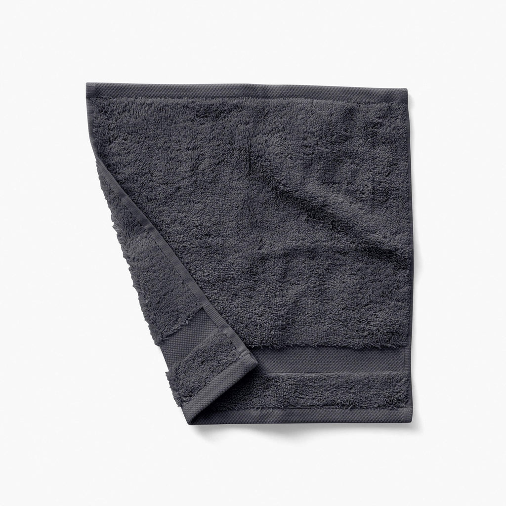 Lola II Cotton Washcloth Slate - Carré Blanc Canada