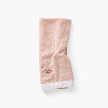 Illumine Pink Organic Cotton Towel - Carré Blanc Canada