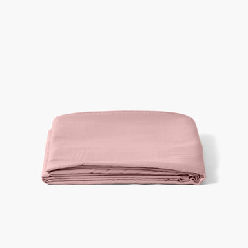 Quartz Blush Organic Washed Cotton Satin Bed Sheet - Carré Blanc Canada