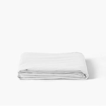 Flatsheet in Cotton Percale Neo White - Carré Blanc Canada