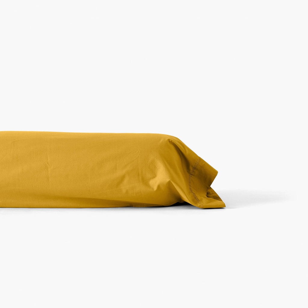 Neo Curry Cotton Percale Bolster Case - Carré Blanc Canada