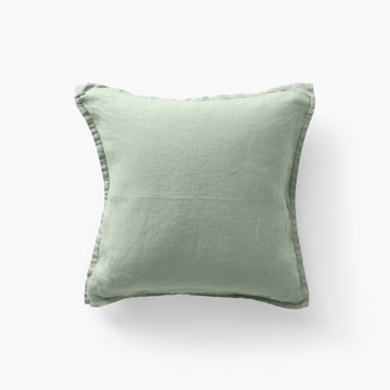 Songe eucalyptus washed linen cushion cover - Carré Blanc Canada