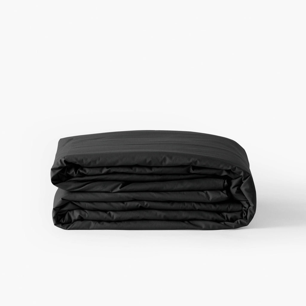 Neo Cotton Duvet Cover Anthracite - Carré Blanc Canada