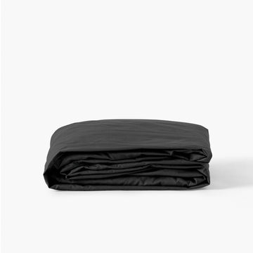 Fitted Sheet in Cotton Percale Neo Anthracite - Carré Blanc Canada