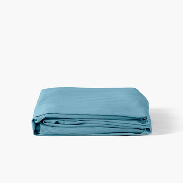 Fitted Sheet in Cotton Satin Prestige Glacier - Carré Blanc Canada