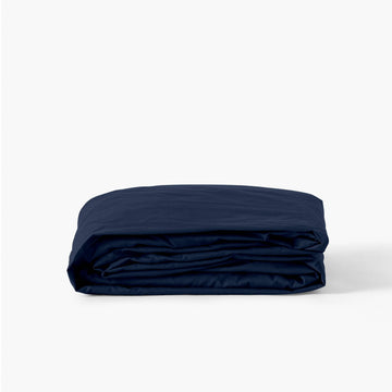 Fitted Sheet in Cotton Percale Neo Navy - Carré Blanc Canada