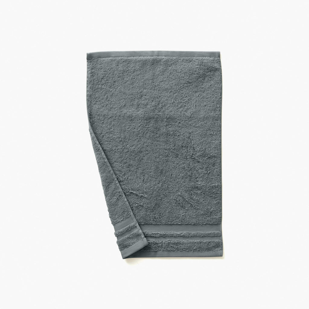 Guest Towel Cotton Lola II Khaki Ash - Carré Blanc Canada